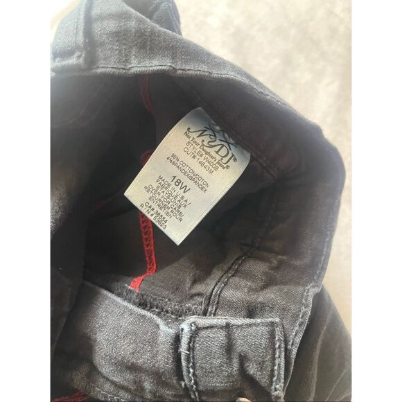 Not Your Daughters Jeans Black Bootcut Jeans Women’s  Size 18W - Picture 5 of 7